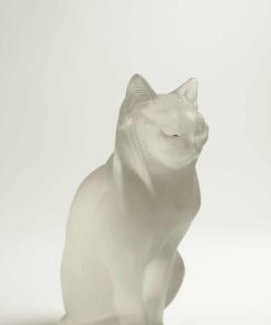 René Lalique (1860-1945)  « Chat Assis »