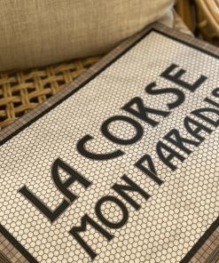 Set de Table Vinyle « La Corse Mon Paradis », 33×45 cm | Pôdevache