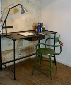 Bureau en fonte d&rsquo;acier « AUXERRE »