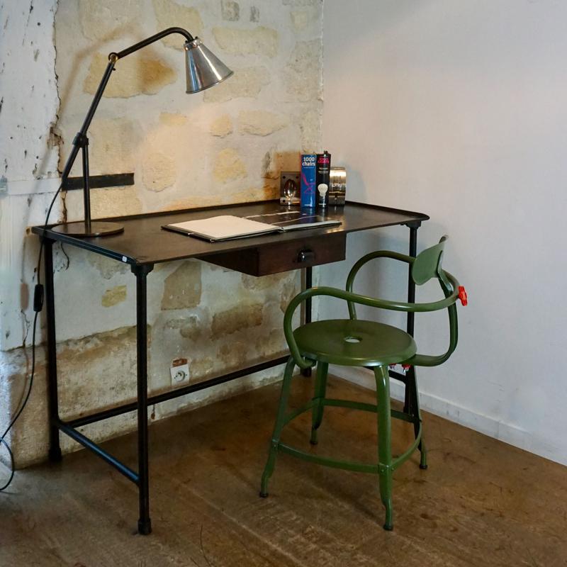 Bureau en fonte d’acier « AUXERRE »