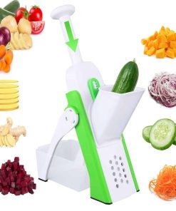 Coupe Légumes Multifonction En Plastique Lame En Acier