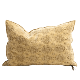 Coussin JACQUARD Paille, 30x50cm | Maison de Vacances