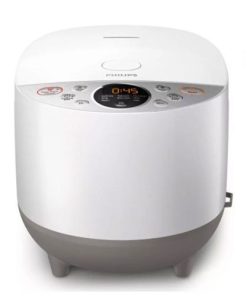 Cuiseur de Riz Philips HR4515/55, Blanc,Gris 940W Garantie 3 Mois
