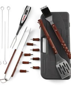 Ensemble d’outils de Barbecue 17 pièces