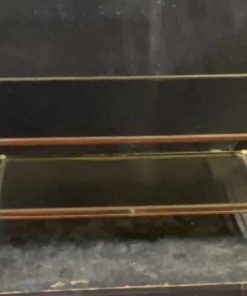 1950/70′ Tables Basse et Paire de Bouts de Canapé Maison Jansen Vitrées 103 X 54 X H 49 cm