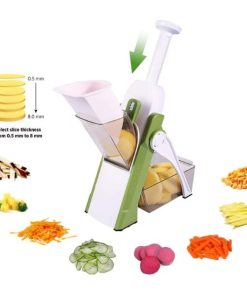 TAP’COUPE Mandoline Cuisine à Piston Coupe Légumes Vertical