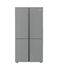 REFRIGERATEUR BEKO SIDE BY SIDE 4PORTES 600LITRES INOX GN1406223PX