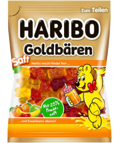 Bonbons Haribo Goldbären Saft 175g