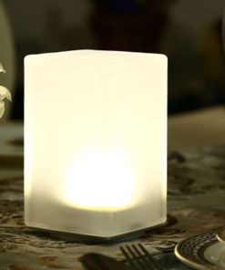 Lampe de Table Sans Fil Cube Rechargeable Led PRO Multicolore
