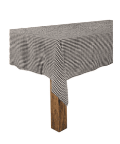Nappe Carreaux Charbon PIANA, Différentes Tailles | Haomy